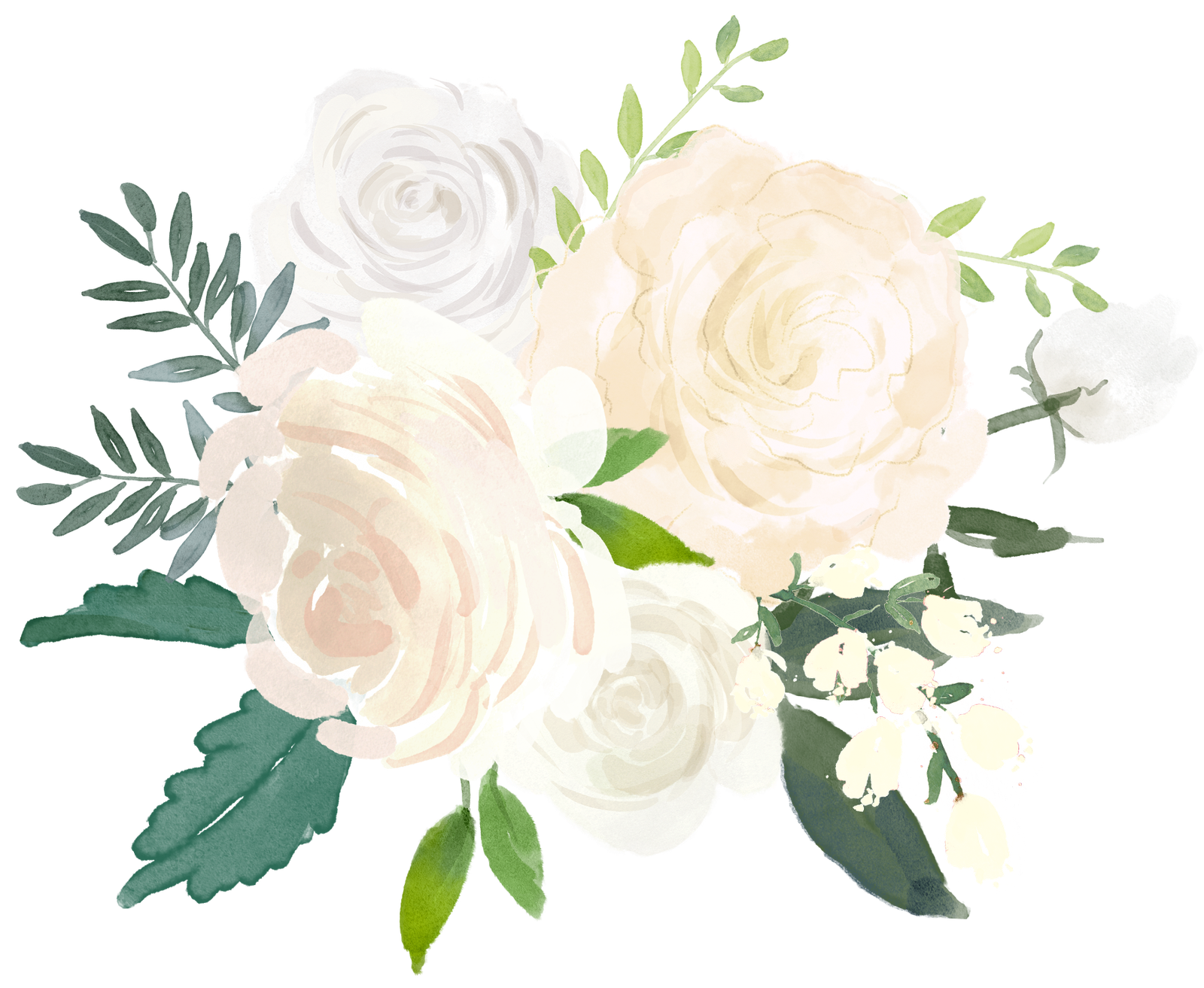 Adorno floral inferior